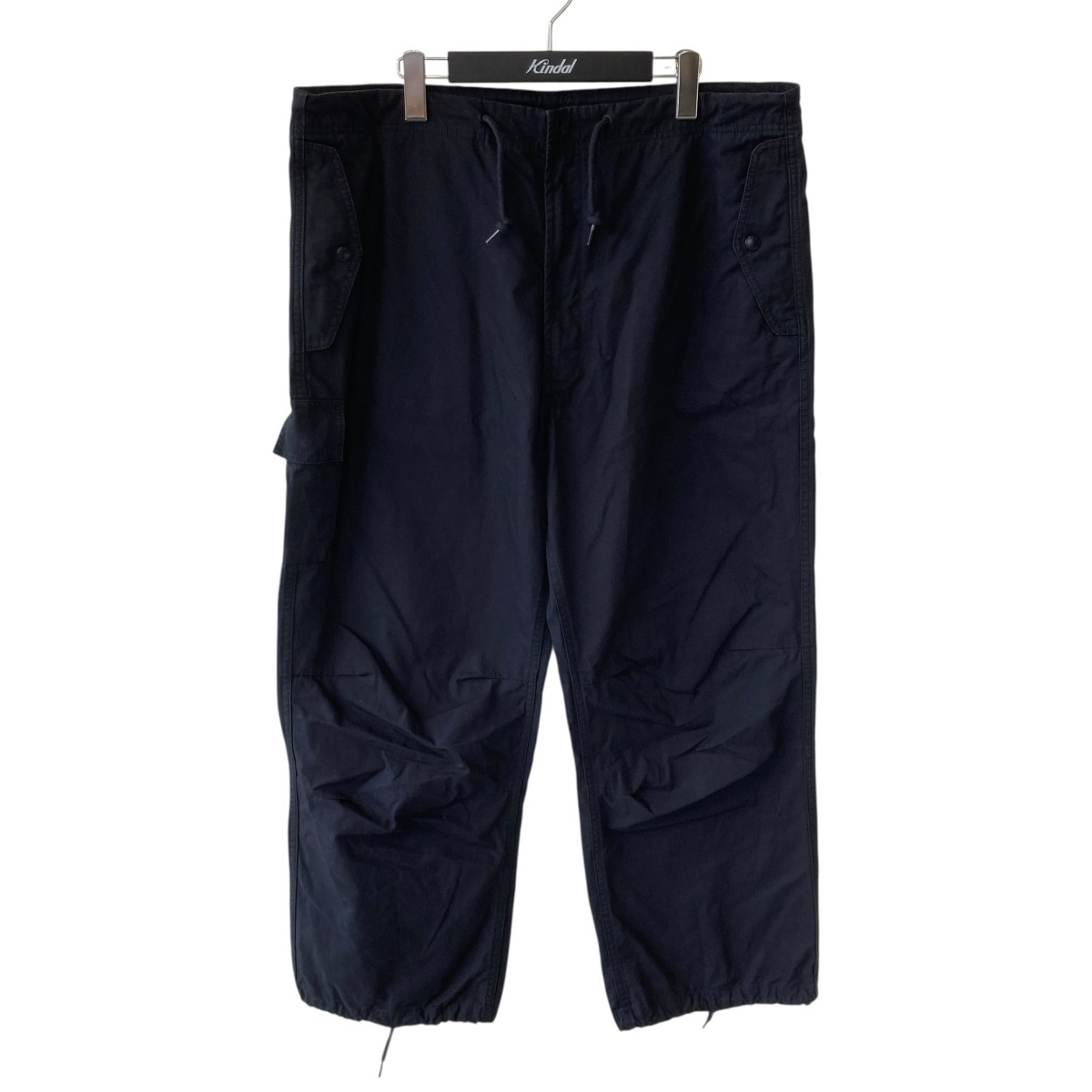 【中古】PALACE　OVER TROUSER カーゴパンツ ネイビー サイズ：34 【150526】（パレス）｜ブランド古着のカインドオル