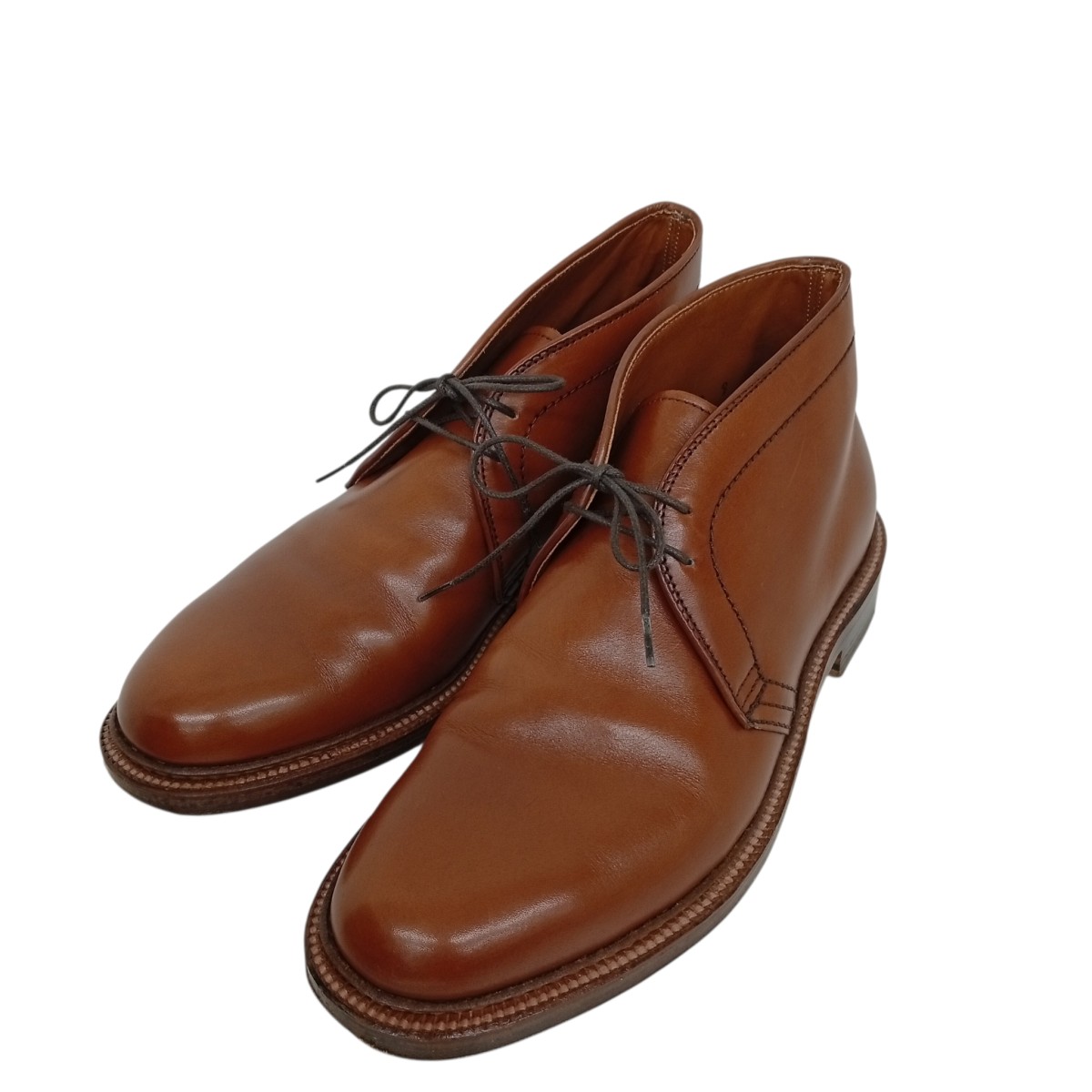 【中古】ALDEN なめし革シューズ 14224 赤銅色 大いさ：7 【150526】（オールデン）