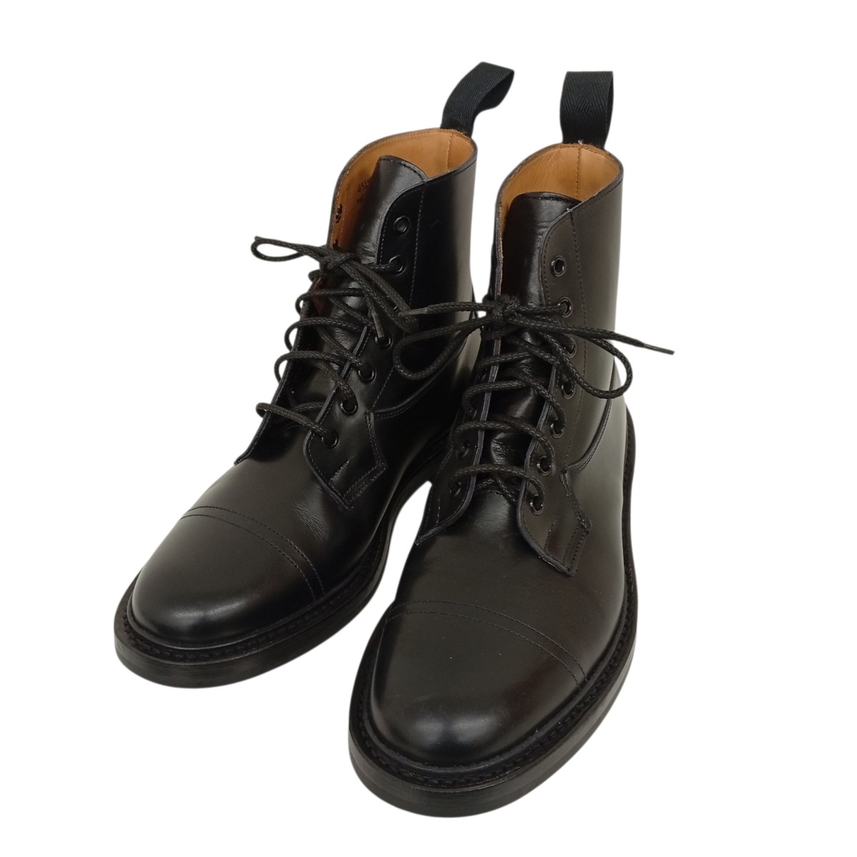 【中古】Tricker’s GRASSMERE SCOTCH GRAIN ブーツ M6895 黒いこと 大きさ：38 【150526】（トリッカーズ）