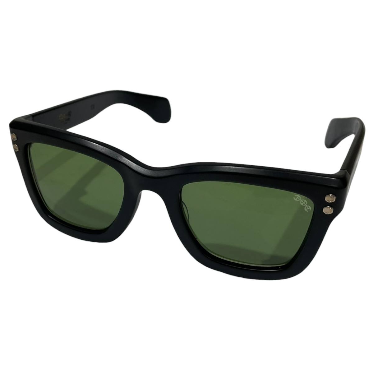 【中古】HOORSENBUHS 黒眼鏡 MODEL： I 青写真1 一こま：黒いこと 大きさ：50□22 【150526】（ホーセンブース）