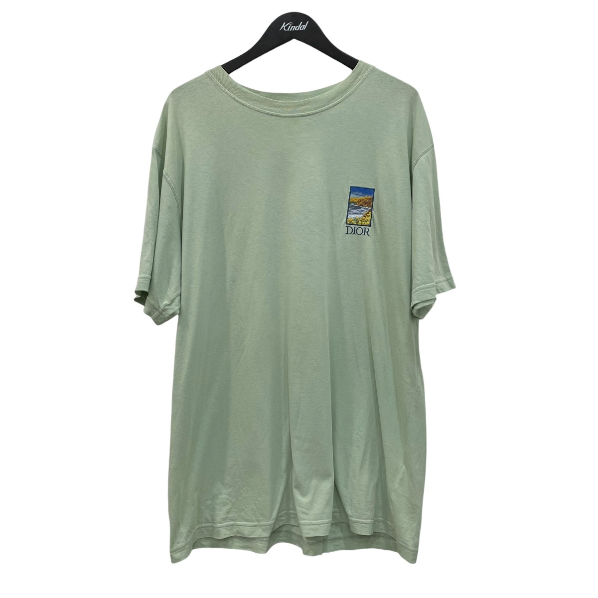 【中古】DIOR 半袖カットソー 293J696F0753 緑であること 大きさ：XL 【160526】（クリスチャンディオール）