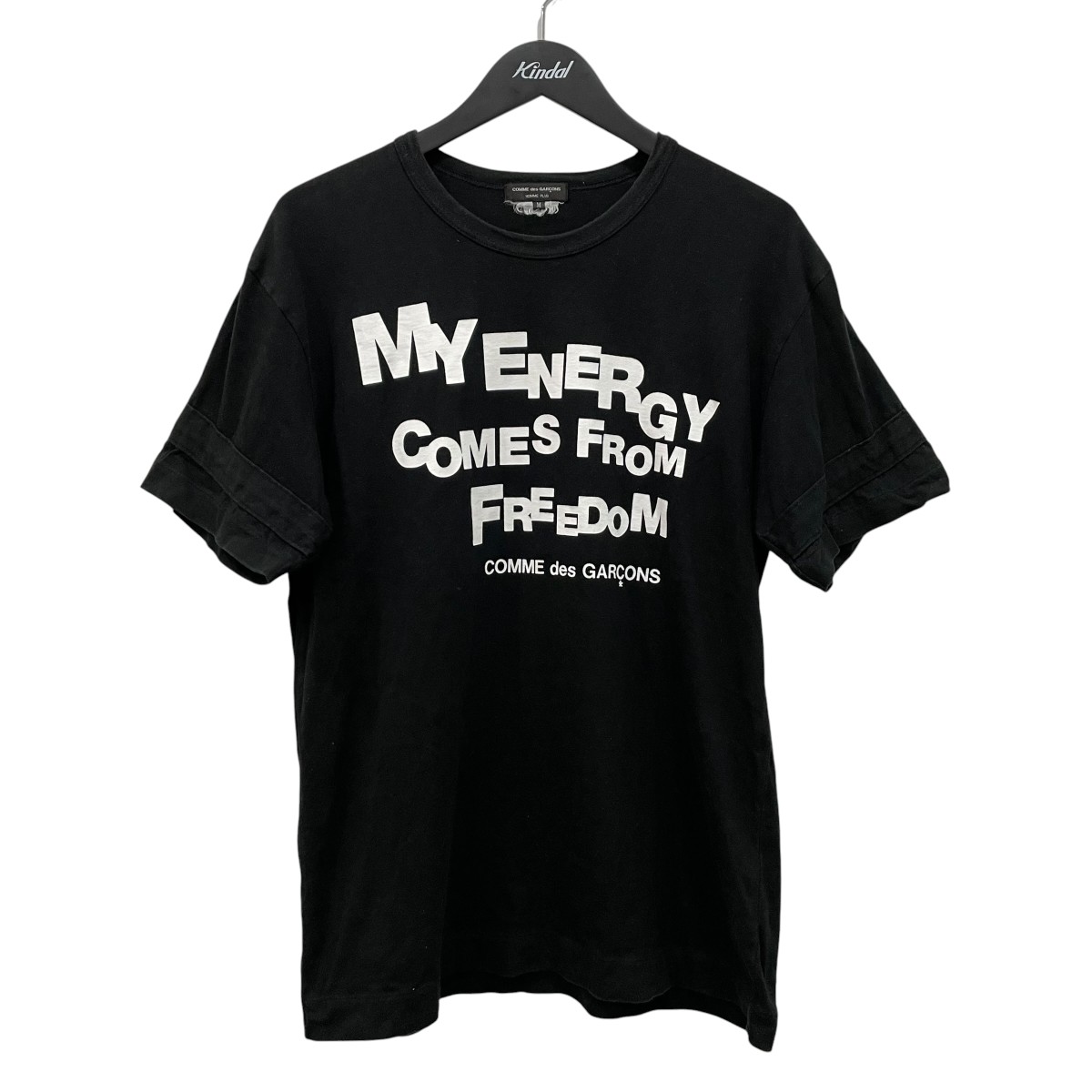 【中古】COMME des GARCONS HOMME PLUS 半袖カットソー PXT003 黒いこと 大きさ：M 【160526】（コムデギャルソンオムプリュス）