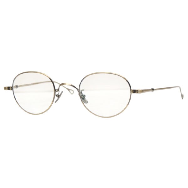 【中古】LunorM5 Mod.02 伊達眼鏡 アイウェア メガネ シルバー×ゴールド サイズ:45□24-145【価格見直し】|ブランド古着のカインドオル