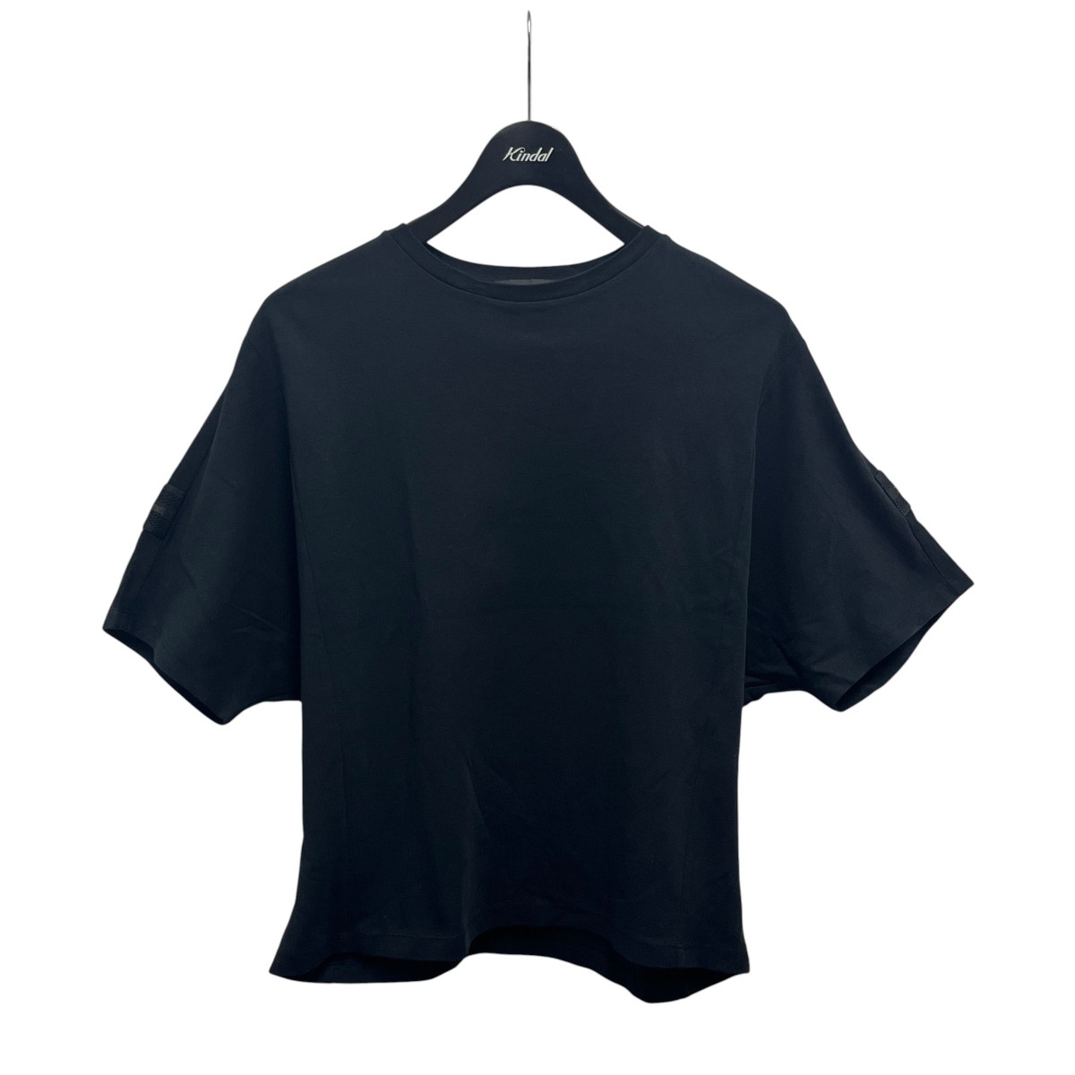 【中古】HERNO 姿勢ロゴタイププルオーバー JG00012DL-52010-9300 黒いこと 大きさ：40 【150526】（地獄ノ）