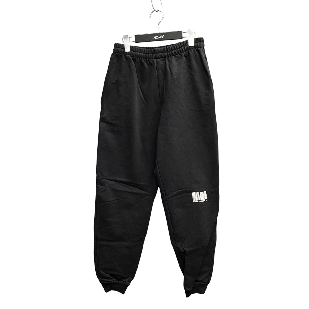 【中古】VTMNTSバーコード スウェットパンツ スウェットパンツ VL12PA400B ブラック サイズ：S【価格見直し】｜ブランド古着のカインドオル 14,520円
