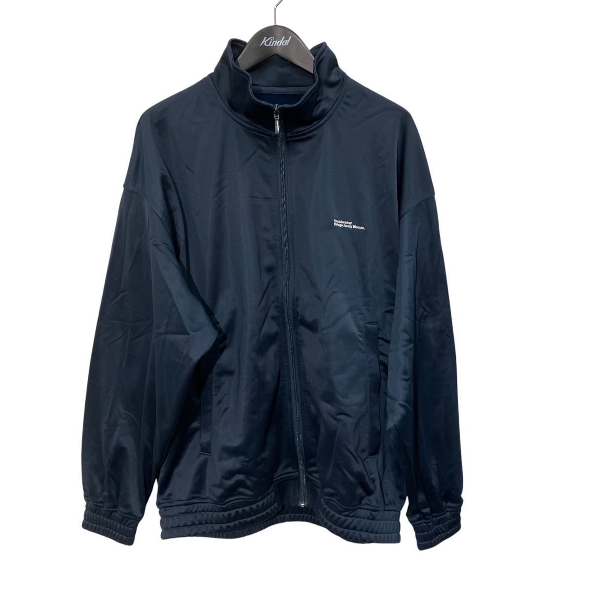 【中古】FreshService VINTAGE JERSEY BLOUSON トラックジャケット FCS241-30098 ネイビー サイズ:L 【150526】(フレッシュサービス)|ブランド古着のカインドオル