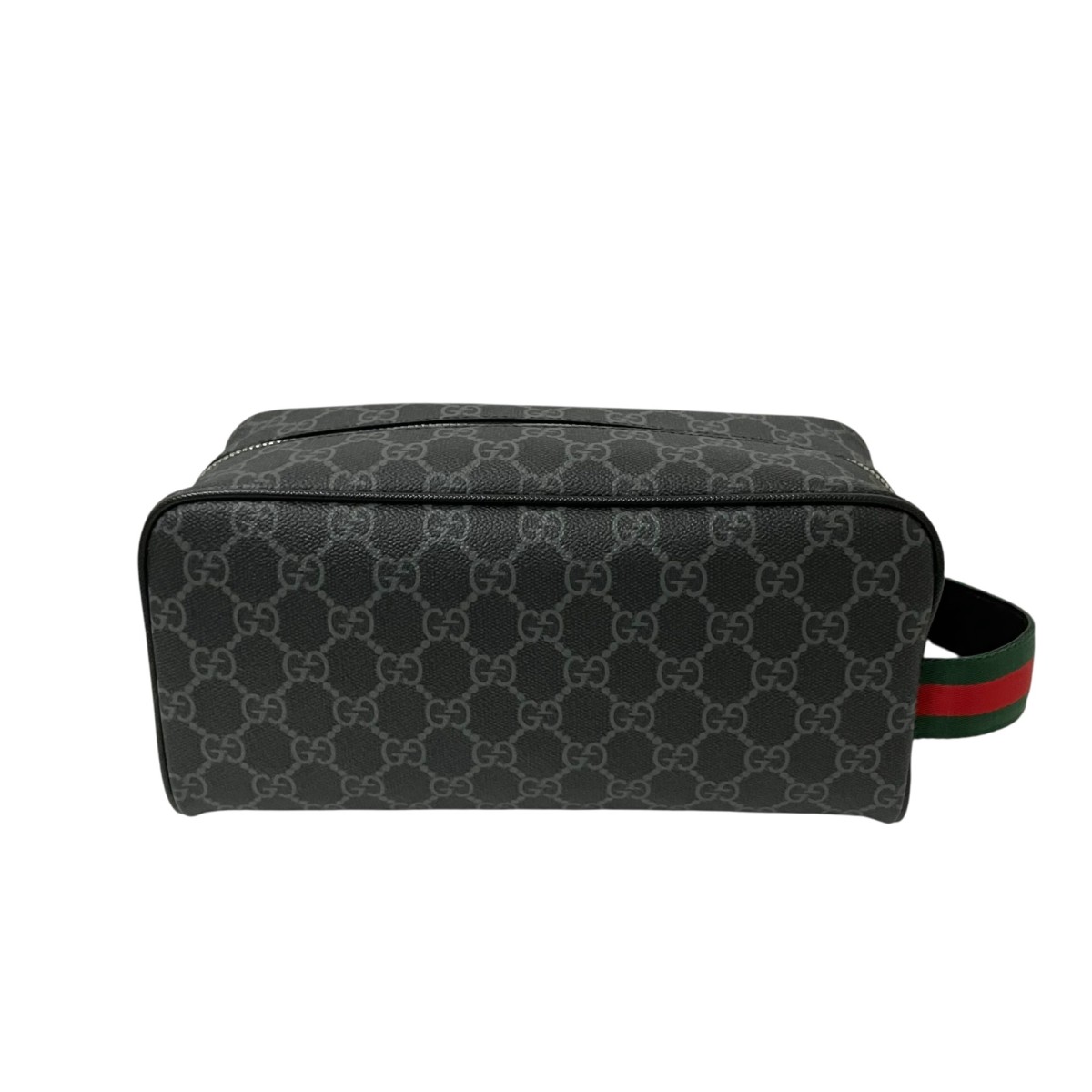 【中古】GUCCI Porter small toiletry case GG クラッチペダル御徒面子 855753 498879 黒いこと 【160526】（グッチ）