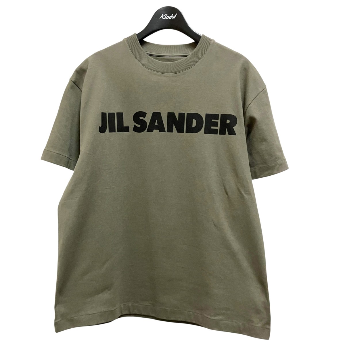 【中古】\u003cBR\u003eJIL SANDER\u003cBR\u003eロゴタイププルオーバー J02GC0001 J20215 カーキ 大きさ：XS\u003cBR\u003e【通貨価値思いなおす】