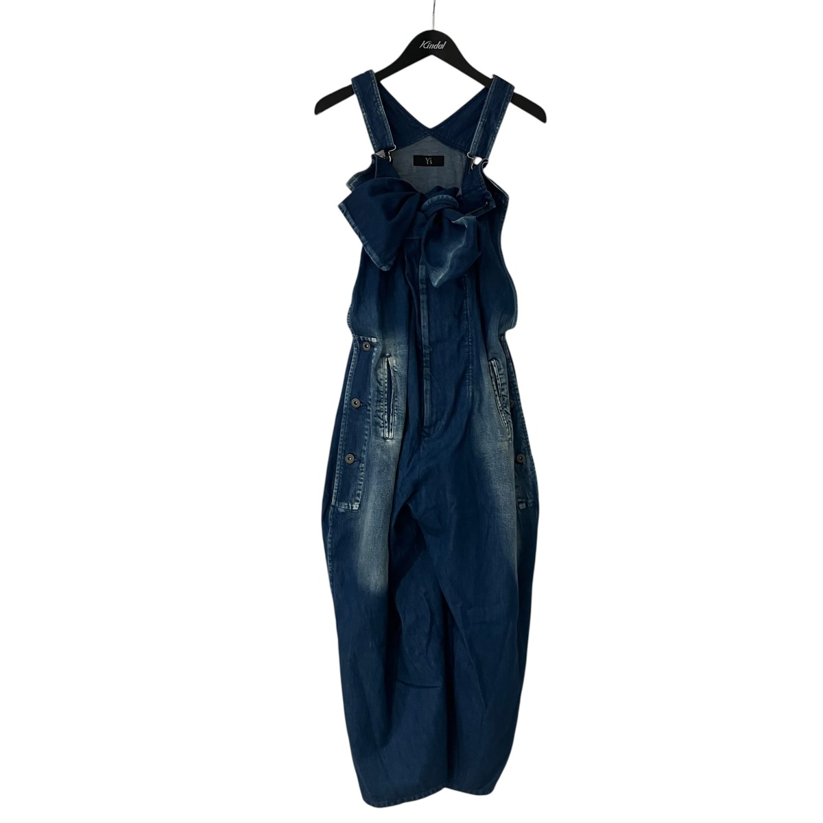 【中古】Y’s 26SS 8OZ SPOTTED DENIM OVERALL ジーンズ大層らしい櫂 YK-D95-005 インディゴ 大きさ：1 【160526】（ワイズ）