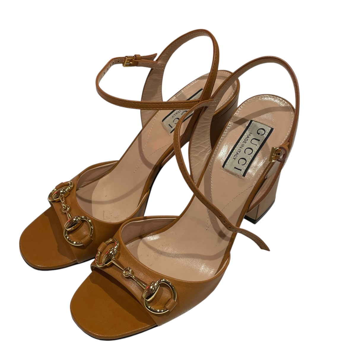 【中古】GUCCI 踵サンダル 赤銅色 大きさ：36 【160526】（グッチ）