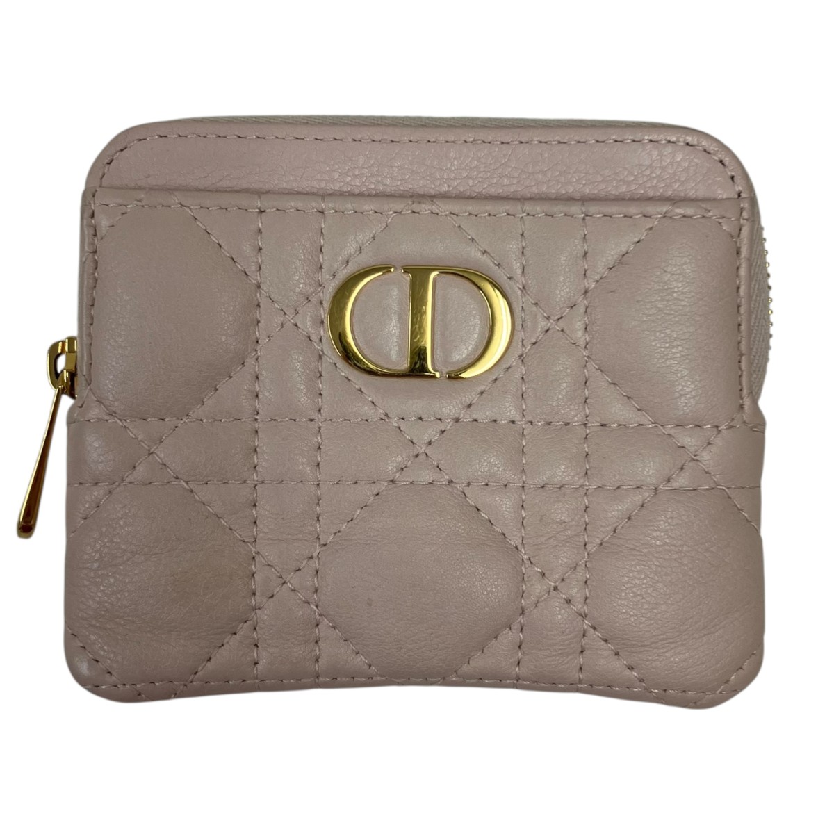 【中古】Christian Dior コインケース ともし火さくら色 【170526】（ディオール）