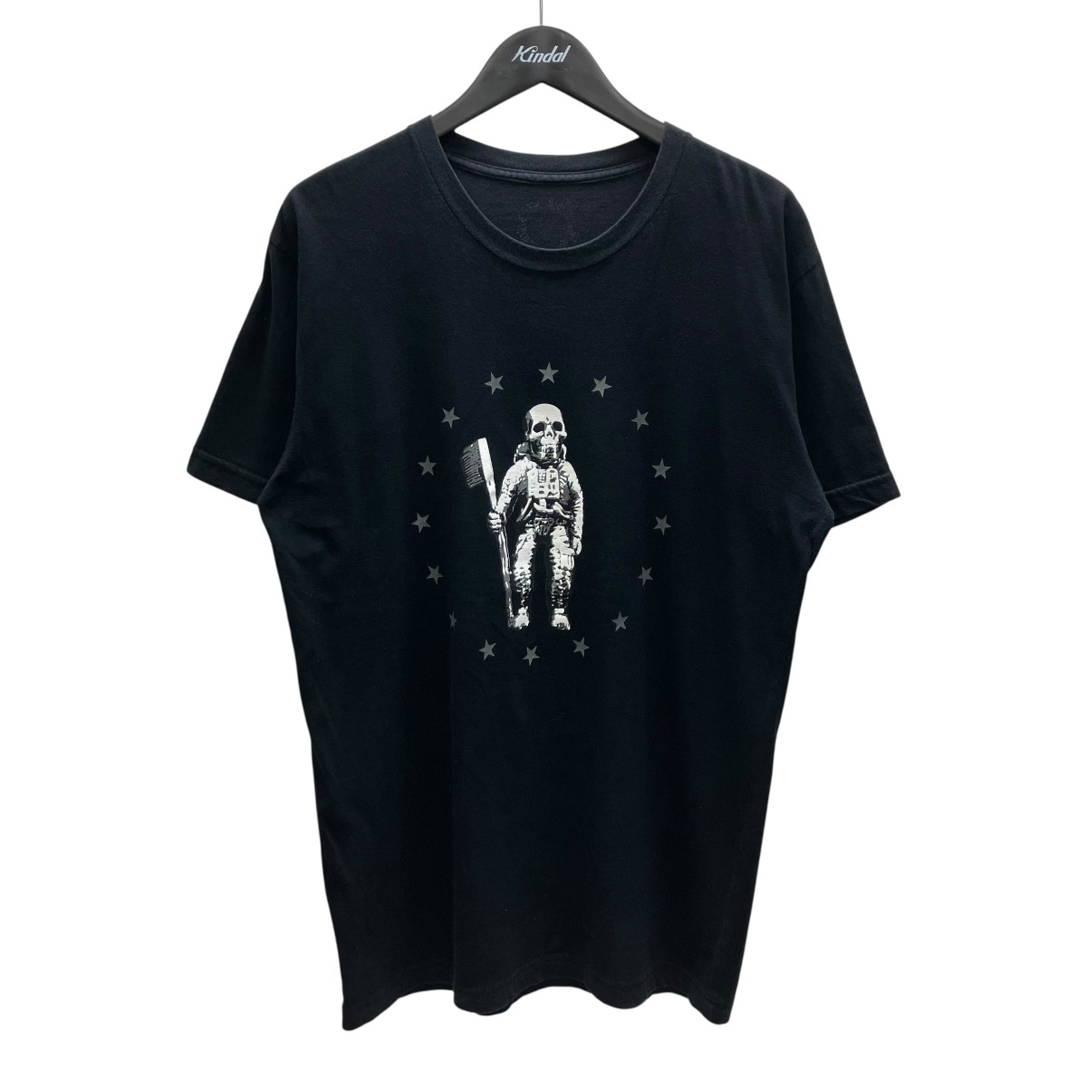【中古】CHROME HEARTS FOTI フォティプリントプルオーバー 黒いこと×白いこと 大きさ：L 【170526】（クロムハーツ）