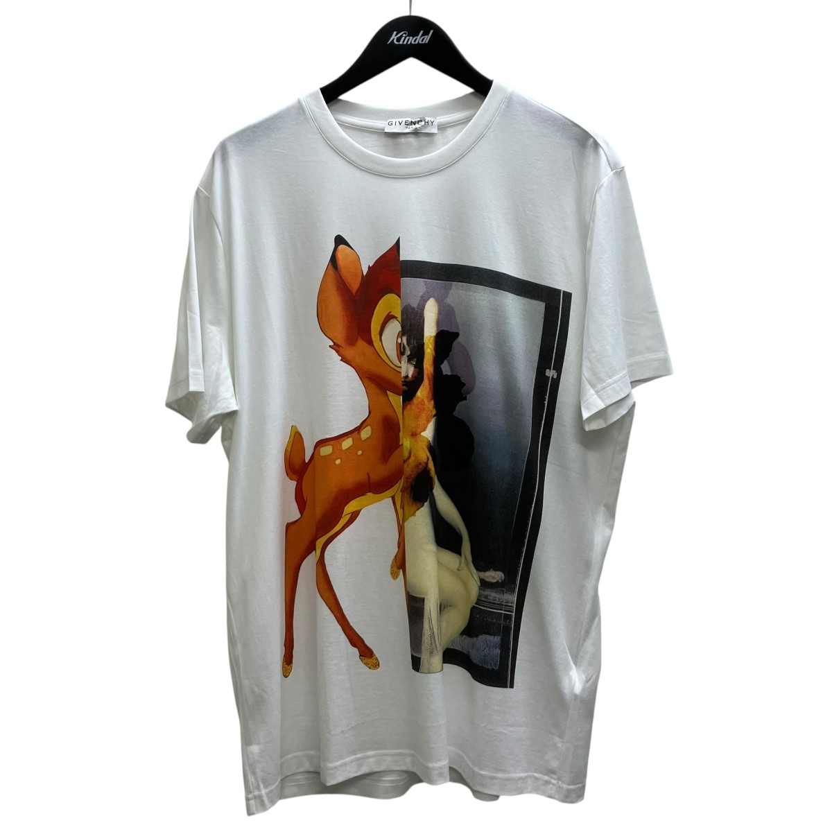 【中古】GIVENCHY×Disney 刷り上げるプルオーバー 白いこと 大きさ：M 【170526】（ジバンシィ）