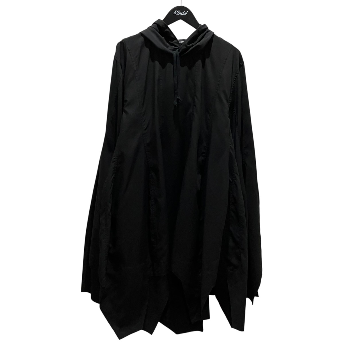 【中古】COMME des GARCONS HOMME PLUS 26SS ボンネット付き添い人エステルトップ PQ-B002 黒いこと 大いさ：S 【170526】（コムデギャルソンオムプリュス）