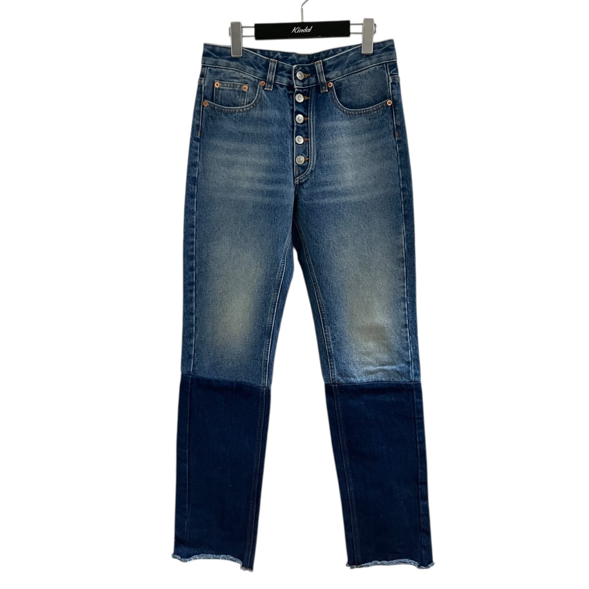 【中古】\u003cBR\u003eMM6 Maison Margiela\u003cBR\u003eジーンズズボン下 インディゴ 大きさ：40\u003cBR\u003e【通貨価値思いなおす】