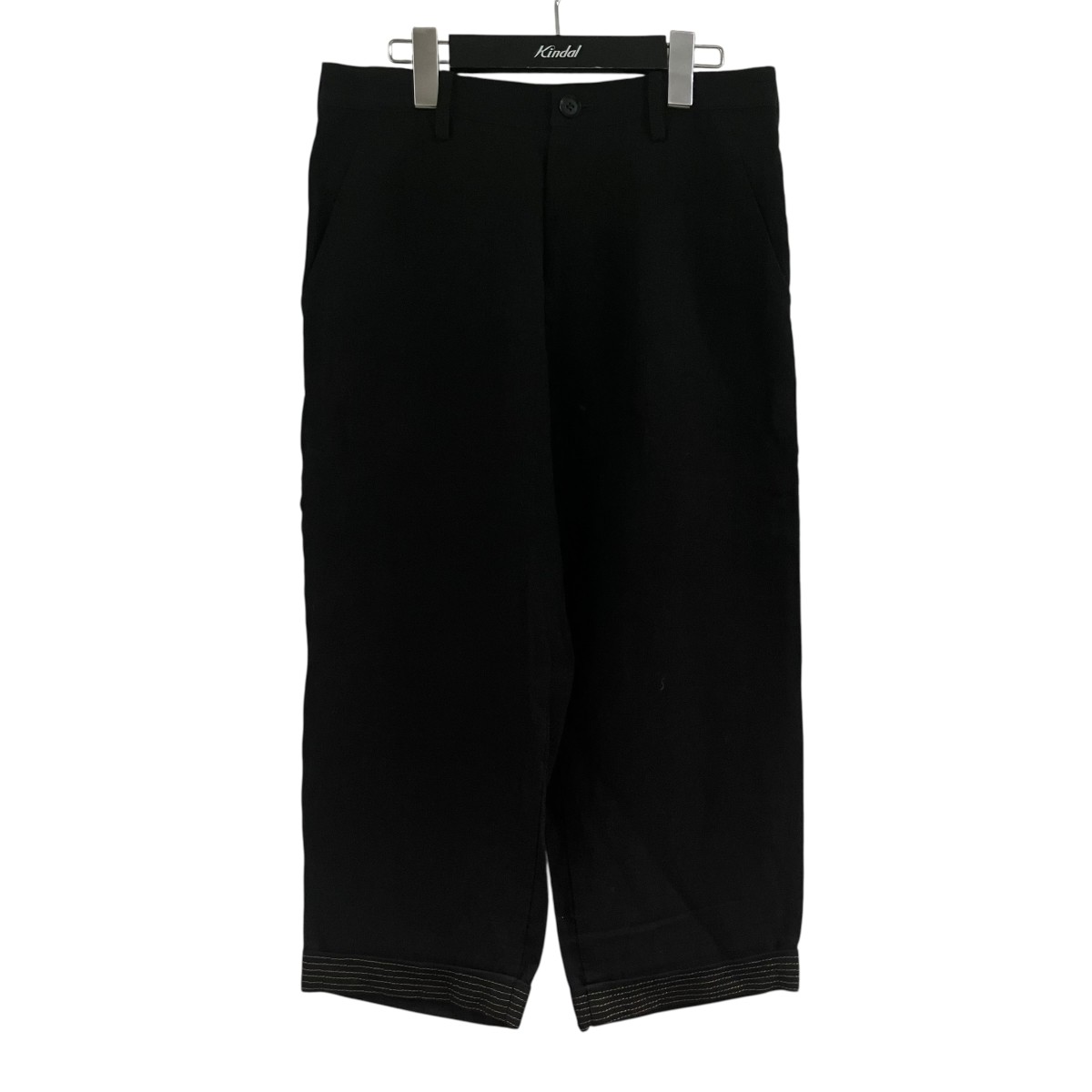 【中古】Y&rsquo;sクロップドパンツ ブラック サイズ：1【価格見直し】｜ブランド古着のカインドオル