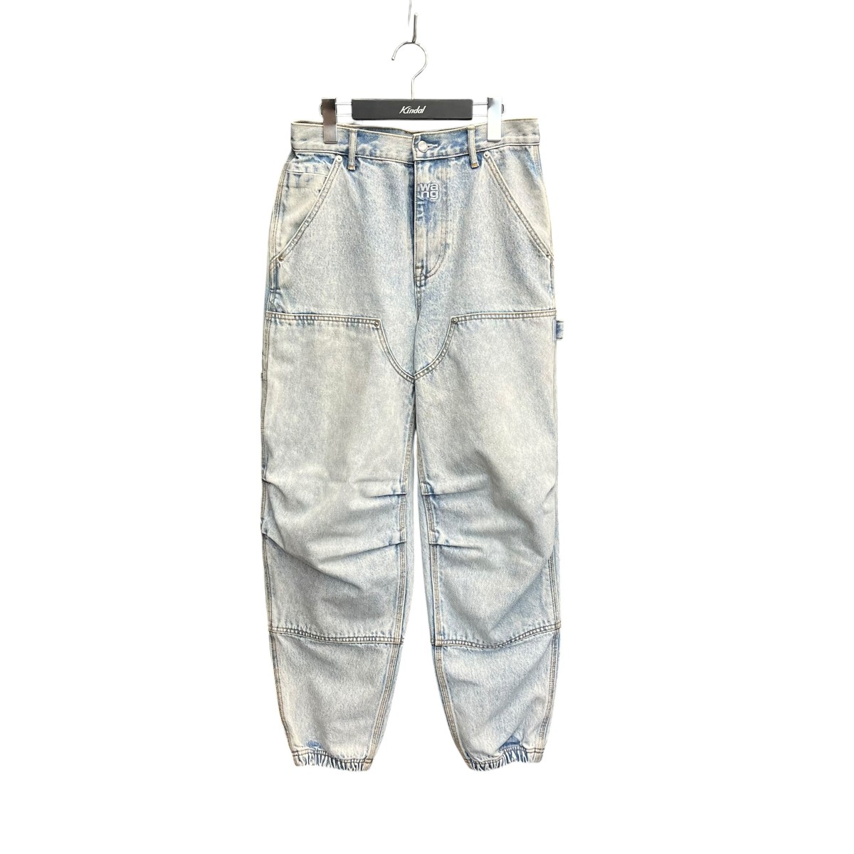 【中古】\u003cBR\u003eALEXANDER WANG\u003cBR\u003eDOUBLE FRONT CARPENTER JEAN ペインターパンツ 4DC4214012 インディゴ 大きさ：25\u003cBR\u003e【通貨価値思いなおす】