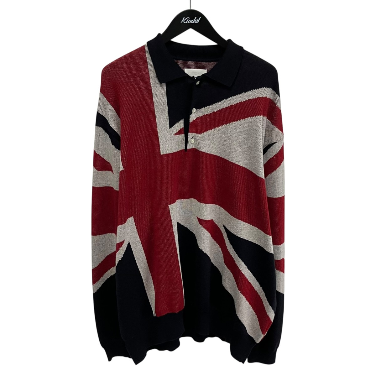 【中古】\u003cBR\u003eTAKAHIROMIYASHITA TheSoloIst．\u003cBR\u003e24SS poro collar sweater 編み物ポロ 0003cSS24 トリコロール色つや 大きさ：44\u003cBR\u003e【必要経費思いかえす】