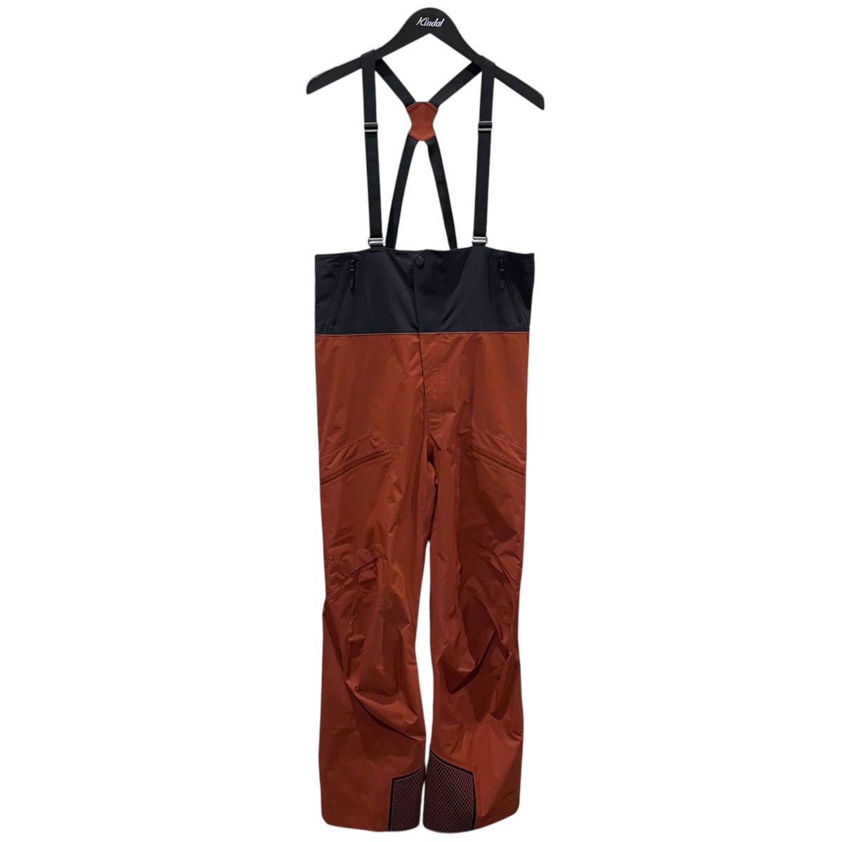 【中古】ARC’TERYX バックカントリー用スノーパンツ Rush Bib ラッシュ ビブ X000006059 オレンジブラウン・ブラック サイズ:M 【180526】(アークテリクス)|ブランド古着のカインドオル
