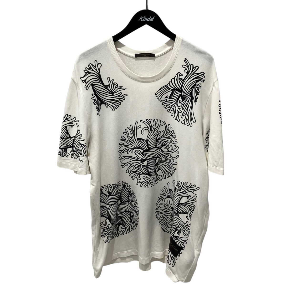【中古】LOUIS VUITTON×Nemeth プルオーバー 白いこと 大きさ：XXL 【180526】（ルイヴィトン×ネメス）