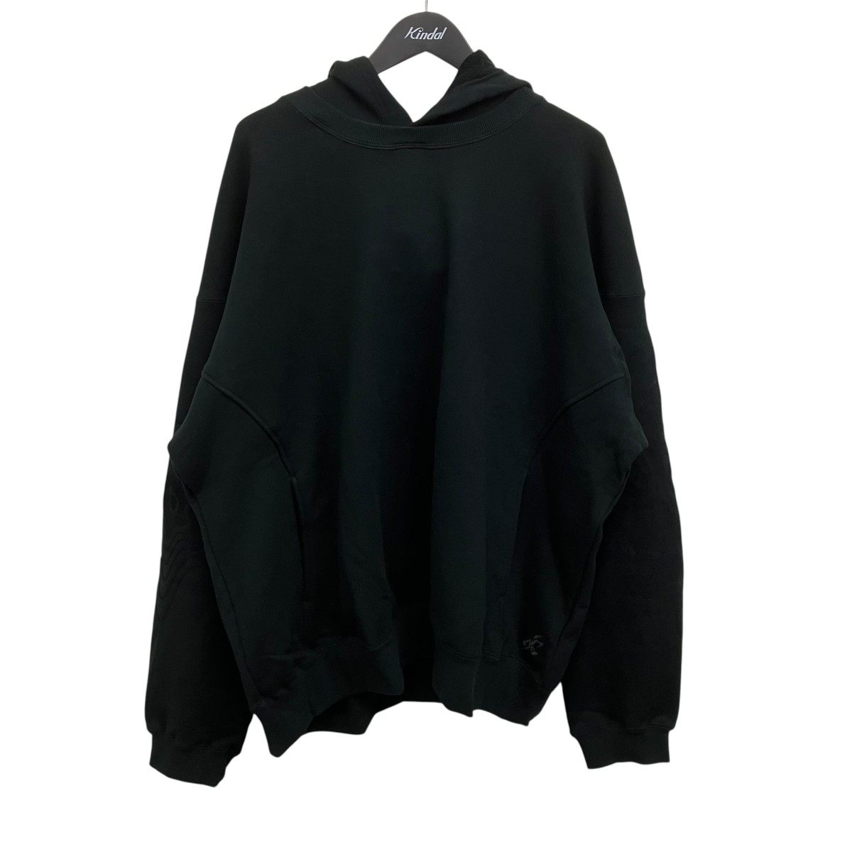 【中古】ASICS NOVALIS ティーシャツパーカー 黒いこと 大きさ：XL 【100626】（アシックス ノバリス）
