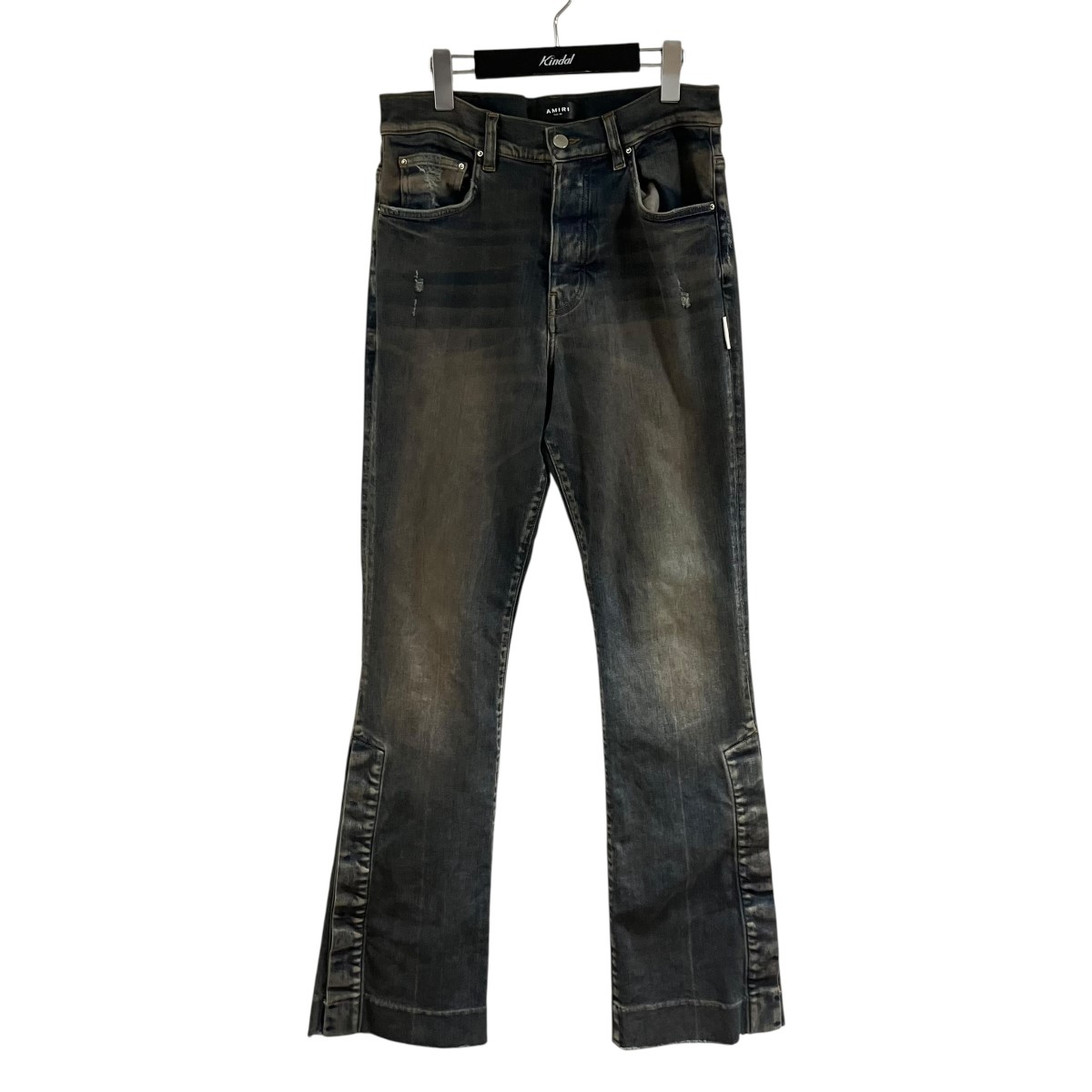 【中古】AMIRI 不都合製作ジーンズズボン下 ダスティインディゴ 大きさ：29 【180526】（アミリ）