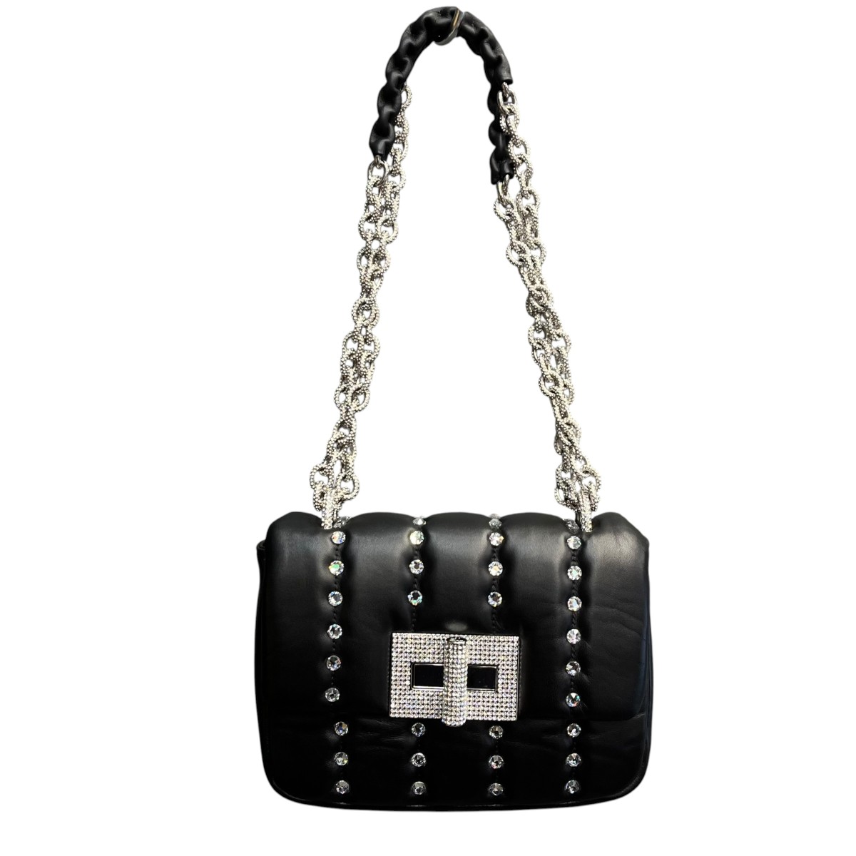 【中古】TOM FORDチェーンショルダーバッグ ブラック サイズ:-【価格見直し】|ブランド古着のカインドオル