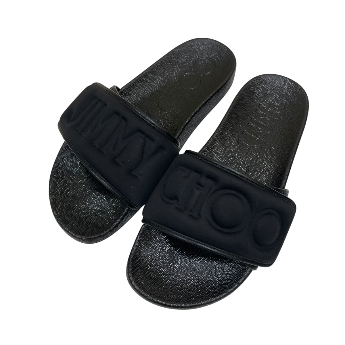【中古】JIMMY CHOO サンダル 黒いこと 大きさ：38 【180526】（ジミーチュウ）