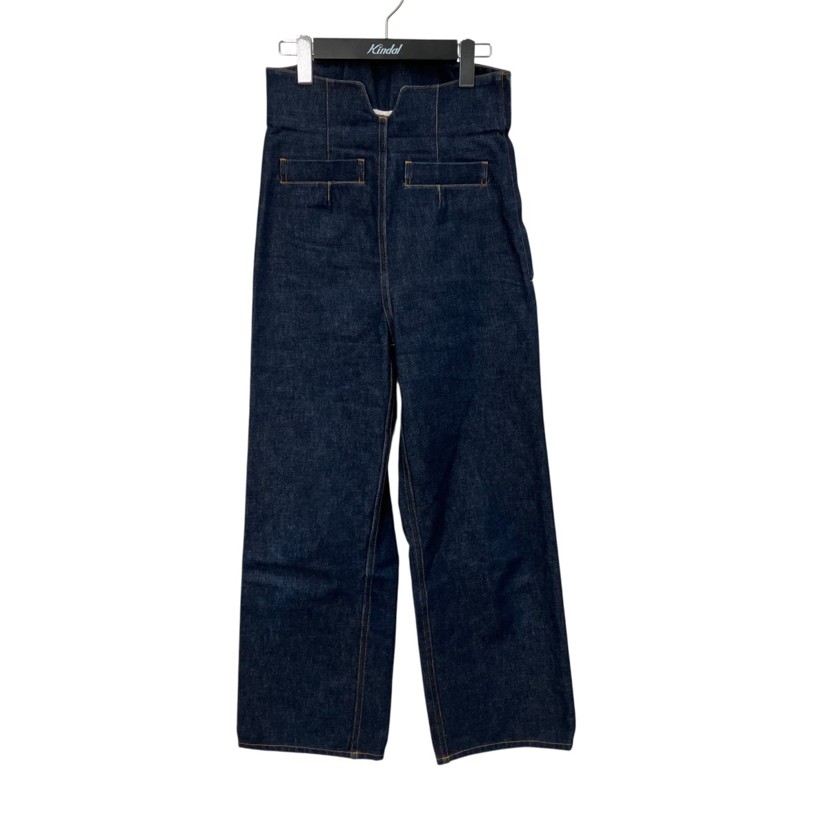 【中古】YOHEI OHNO high waist denim ジーンズズボン下 インディゴ 大きさ：36 【180526】（ヨウヘイオオノ）