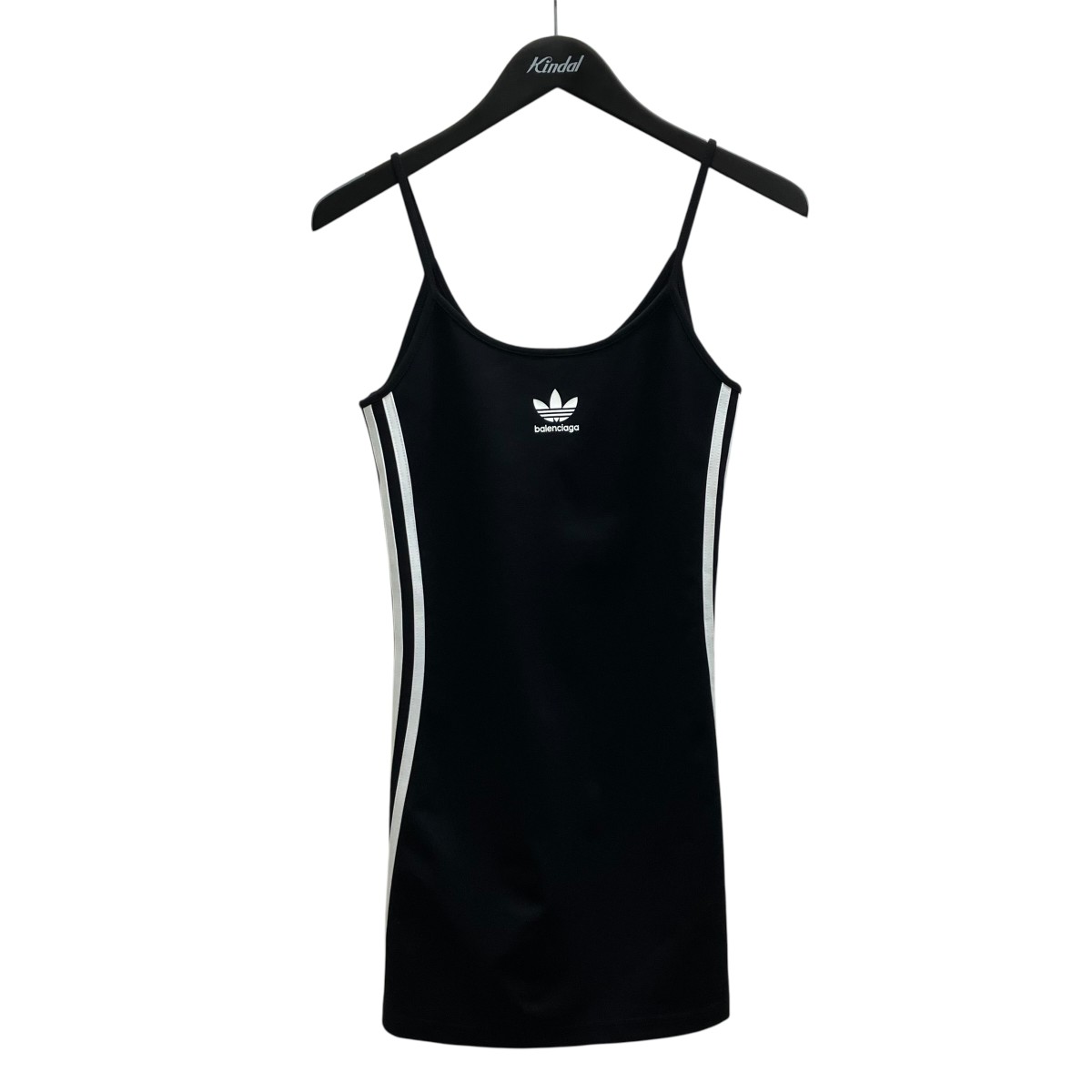 【中古】BALENCIAGA×adidas ロゴミニドレス 黒いこと 大きさ：36 【190526】（バレンシアガ×アディダス）