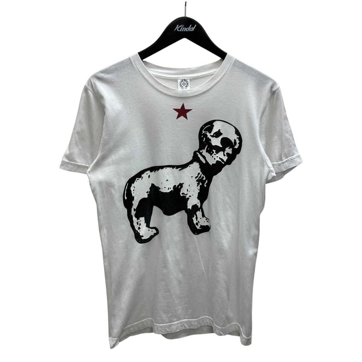 【中古】CHROME HEARTS FOTI フォティプリントプルオーバー 白いこと 大きさ：S 【190526】（クロムハーツ）