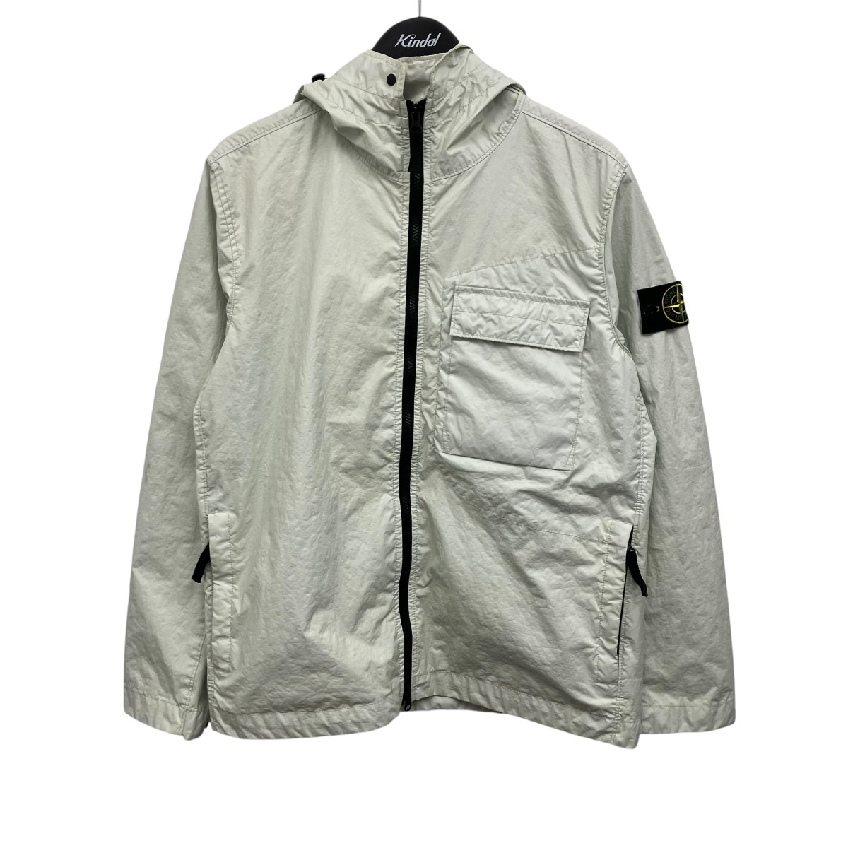 【中古】STONE ISLAND ナイロン上衣 白いこと 大きさ：S 【190526】（ストーンアイランド）