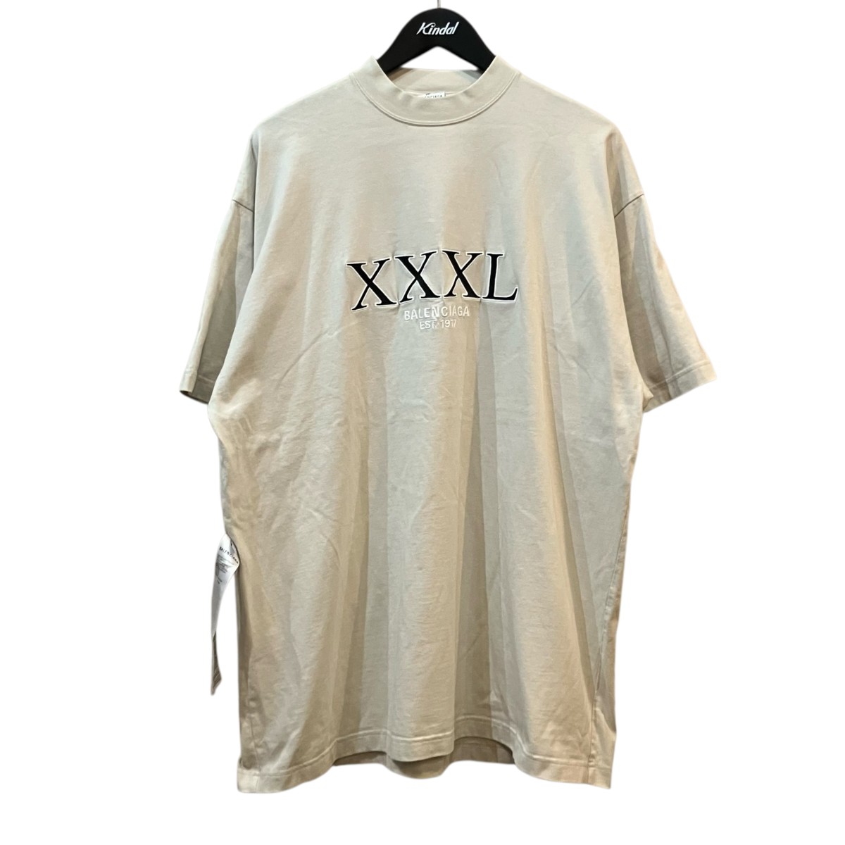 【中古】BALENCIAGA 内部アウトプルオーバー ともし火ベージュ 大きさ：1 【200526】（バレンシアガ）