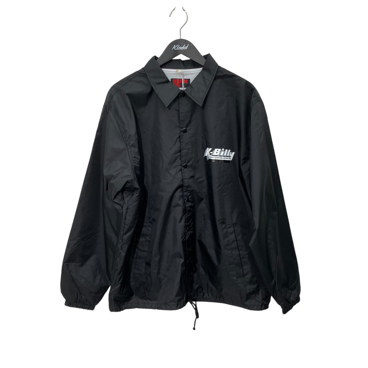 【中古】WACKO MARIA RESERVOIR DOGS / COACH JACKET コーチジャケット RD-WM-BL02 ブラック サイズ:L 【200526】(ワコマリア)|ブランド古着のカインドオル