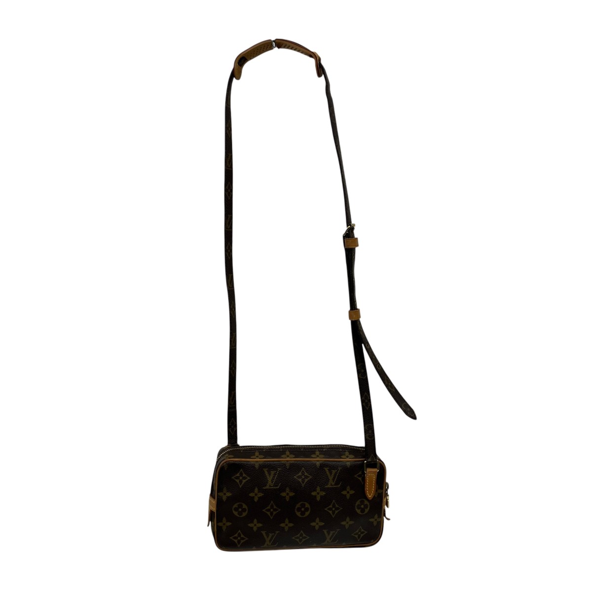 【中古】\u003cBR\u003eLOUIS VUITTON\u003cBR\u003eマルリーバンドリエール モノグラム 肩部車寄せ M51828 赤銅色\u003cBR\u003e【通貨価値思いなおす】