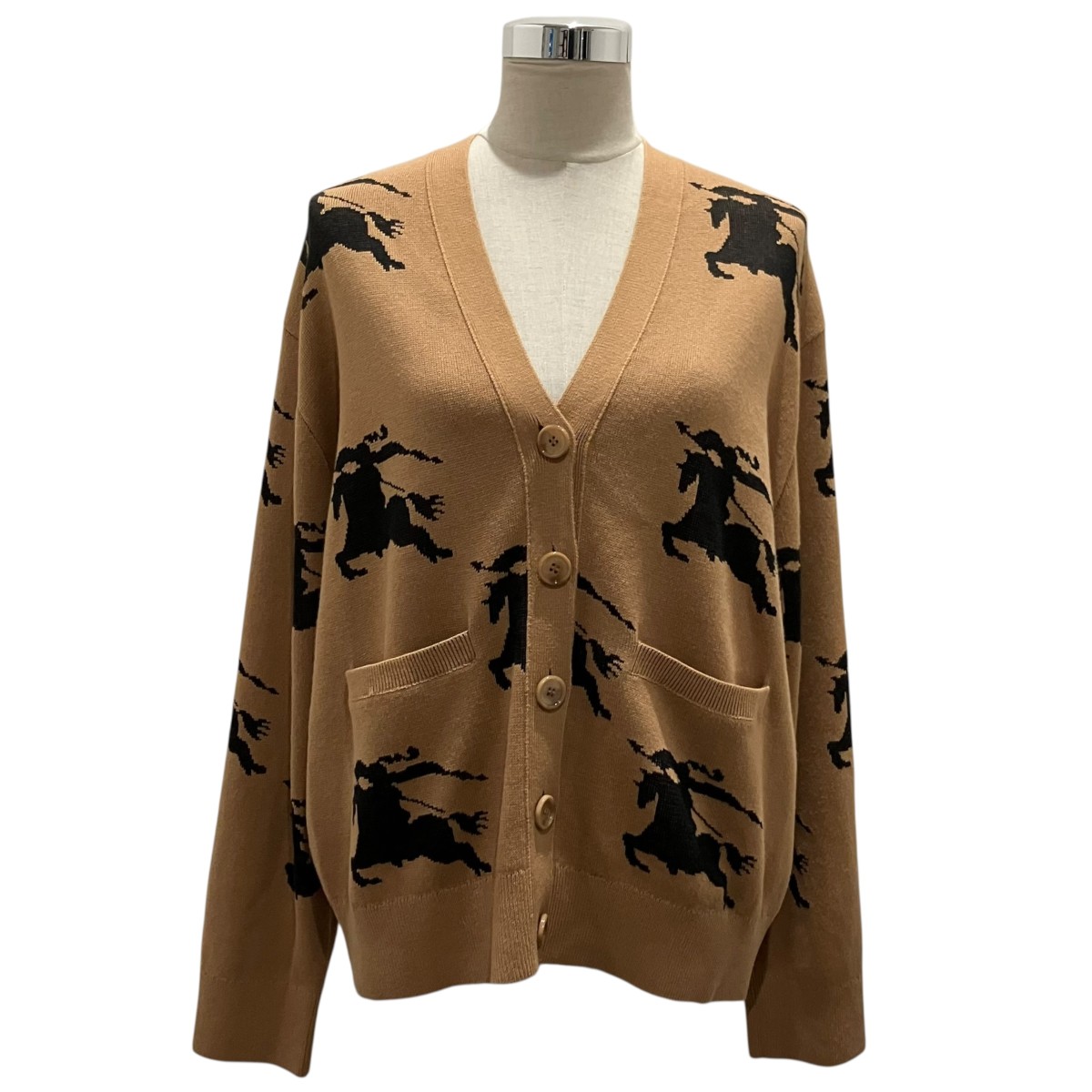 【中古】BURBERRY ジレー 8070328 ベージュ 大きさ：M 【200526】（赤ちょうちんバリー）