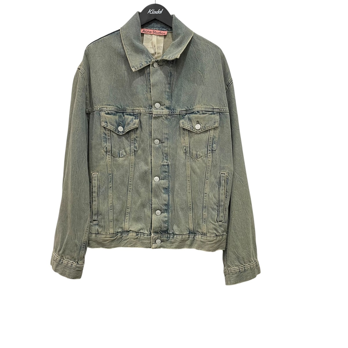 【中古】ACNE STUDIOS ジーンズ上衣 C90168 インディゴ 大きさ：XS 【200526】（アクネストゥディオズ）