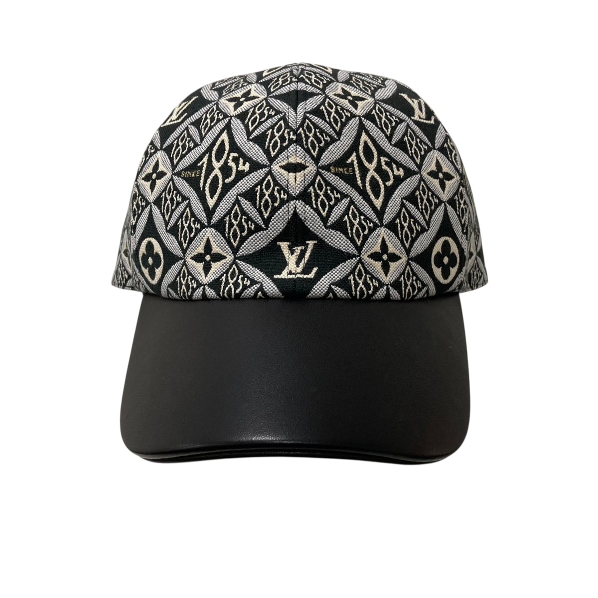 【中古】LOUIS VUITTON MP2901 旗がしらSINCE 旗がしら 黒いこと×薄墨色 大きさ：L 【200526】（ルイヴィトン）