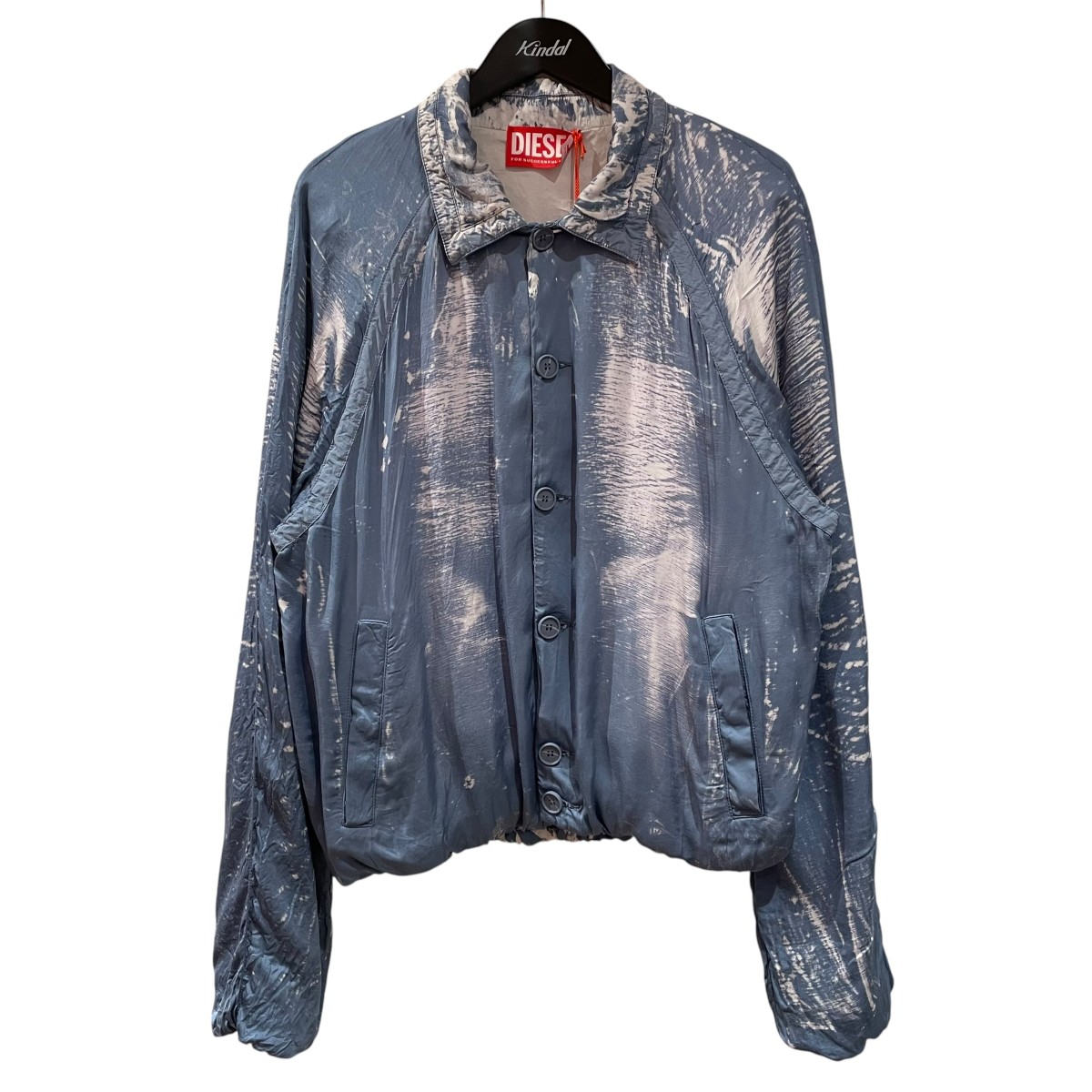 【中古】DIESEL 26SS J-ORION-PLAIN ドロストジャケット A22377 青色 大きさ：50 【200526】（ディーゼル）