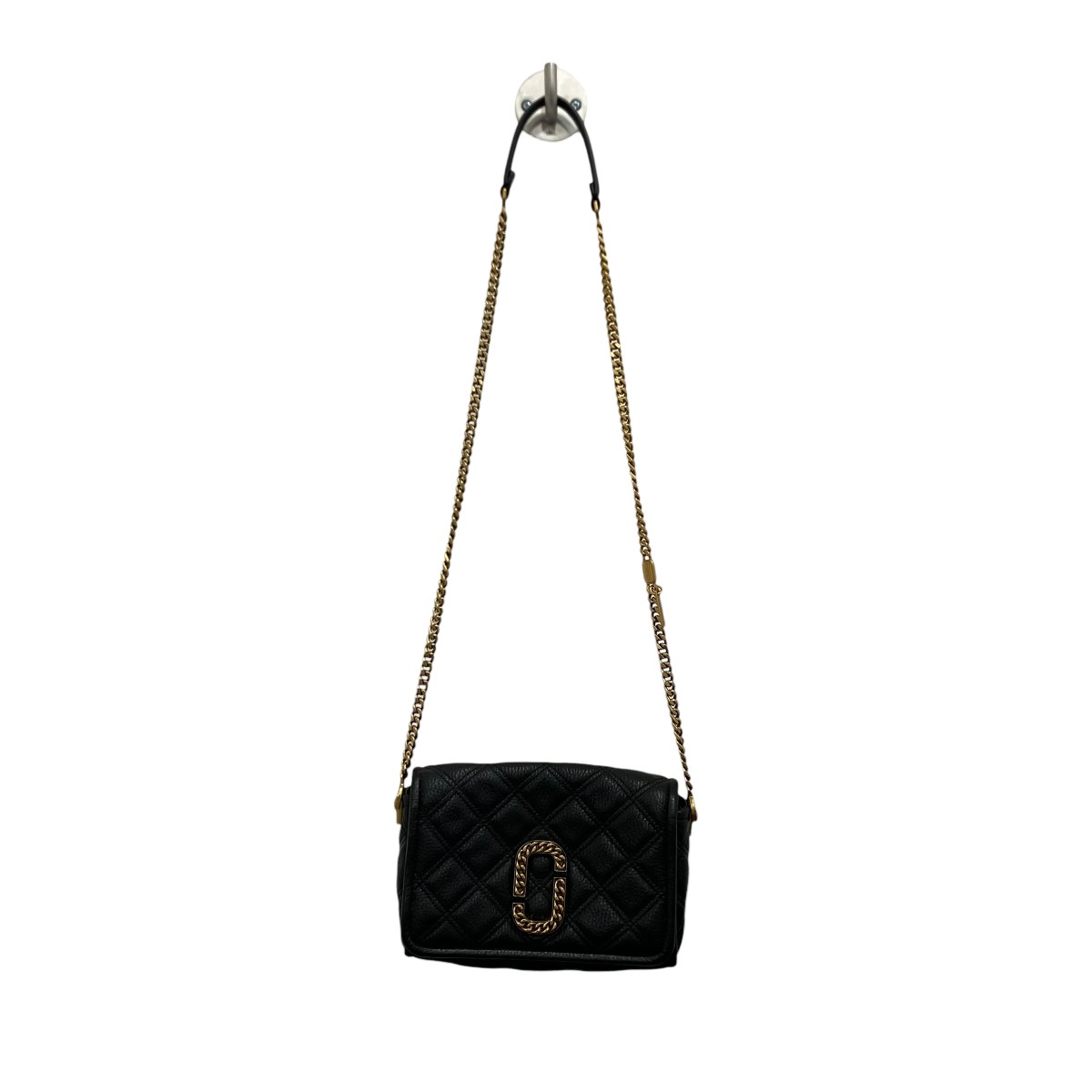 【中古】\u003cBR\u003eMARC JACOBS\u003cBR\u003e【THE STATUS】 チェーン店ショルダーバッグ M0015816 黒いこと\u003cBR\u003e【必要経費思いかえす】