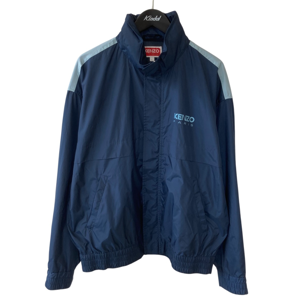 【中古】KENZO Windbreaker Jacket ナイロン上衣 fc65bl1569na 米国海軍 大きさ：L 【210526】（ケンゾー）