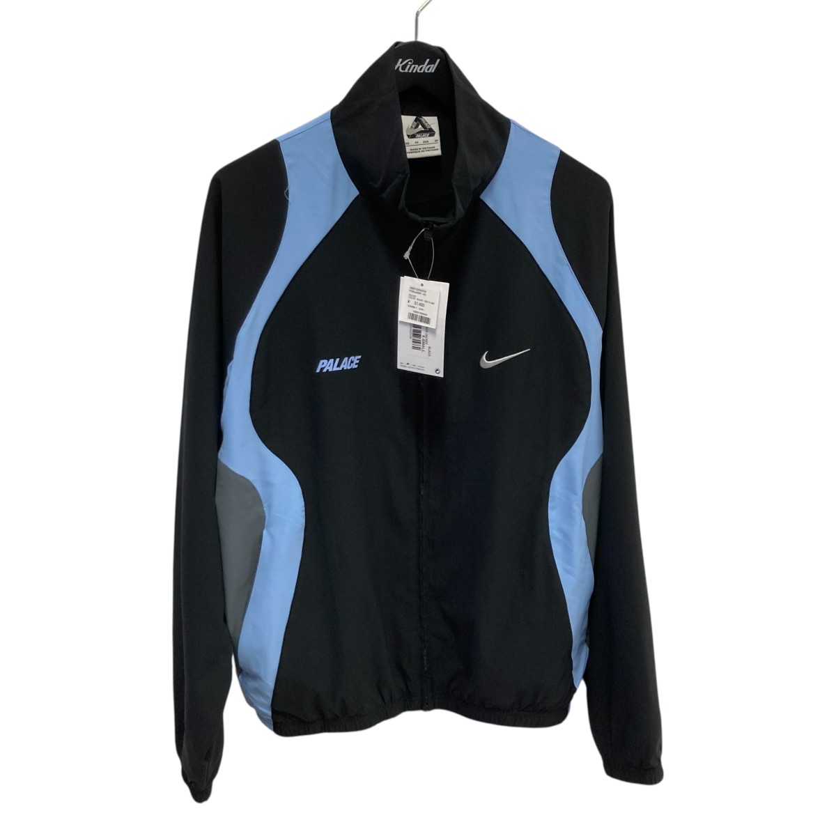 【中古】PALACE×NIKE 26SS TRACK JACKET 貨物自動車上衣 P28NJK001 黒いこと 大きさ：XS 【210526】（九重の天×ナイキ）