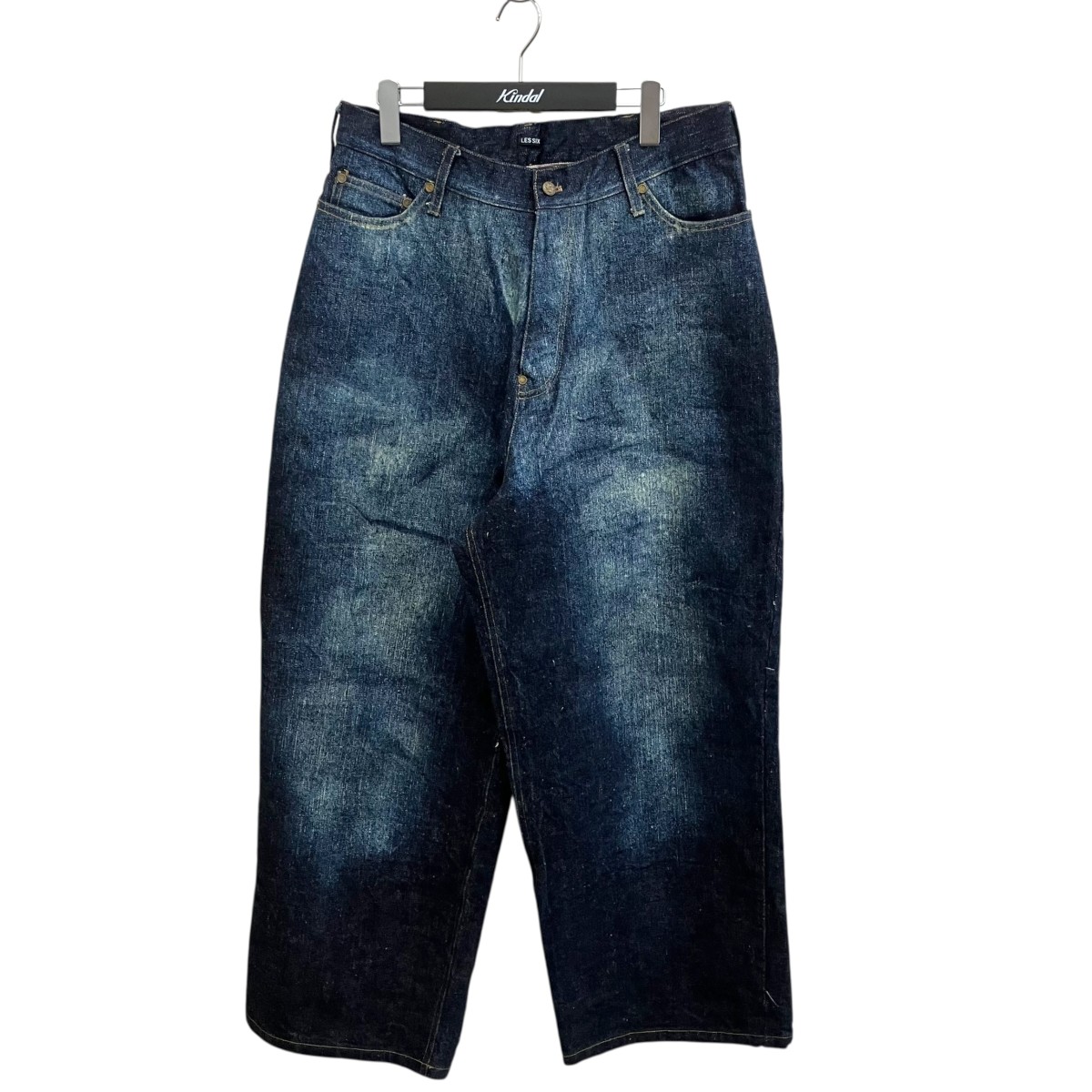 【中古】LES SIX 25AW Patriots Denim Pants デニムパンツ tva-9-pt-pat-d ブルー サイズ:Q 【010726】(レシス)|ブランド古着のカインドオル
