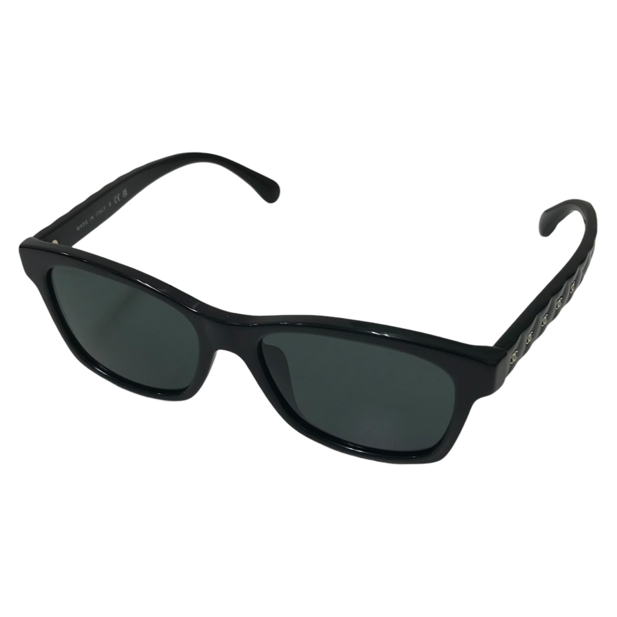 【中古】CHANEL サングラス ブラック サイズ:54□17-140 【210526】(シャネル)|ブランド古着のカインドオル
