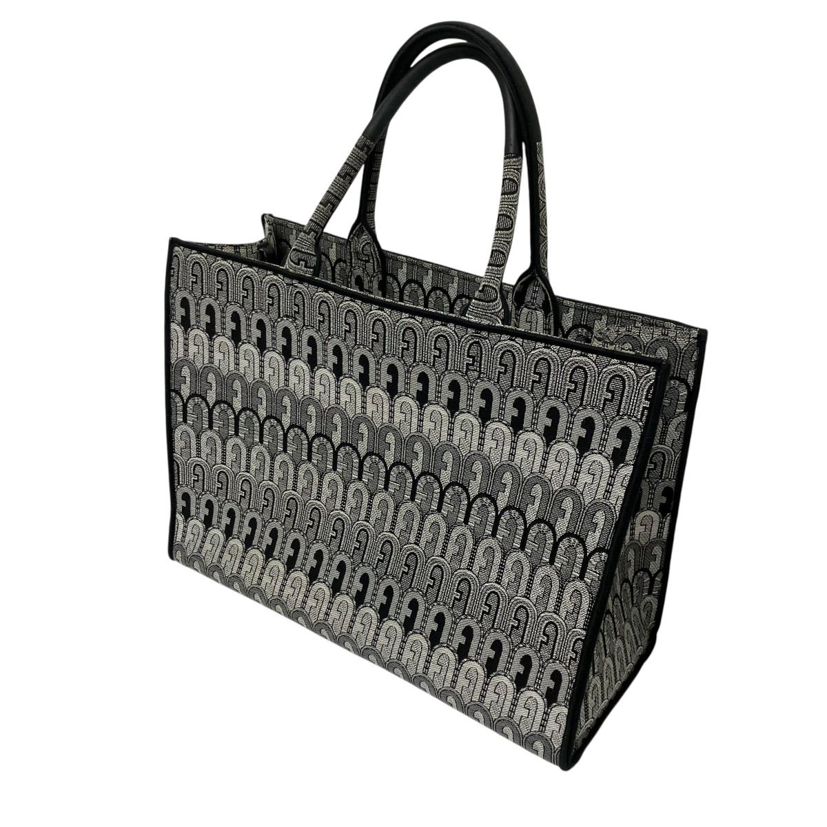 【中古】FURLA トートバッグ 薄墨色 大いさ：- 【210526】（フルラ）