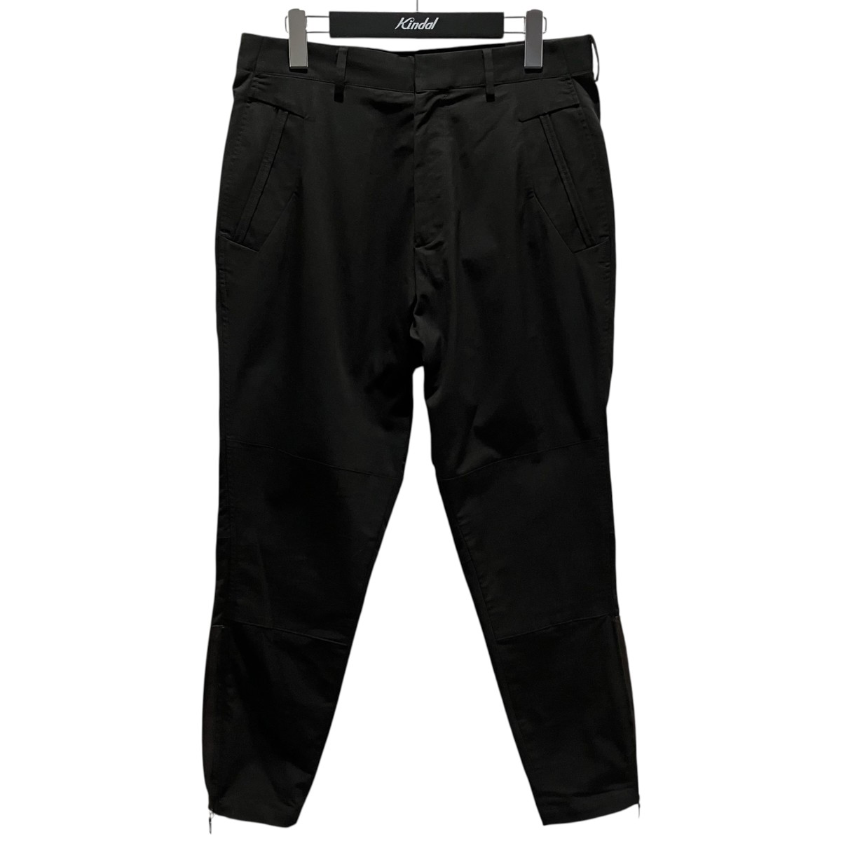 【中古】LANVIN 裾ジップデザインパンツ M04TL63 ブラック サイズ:46 【210526】(ランバン)|ブランド古着のカインドオル