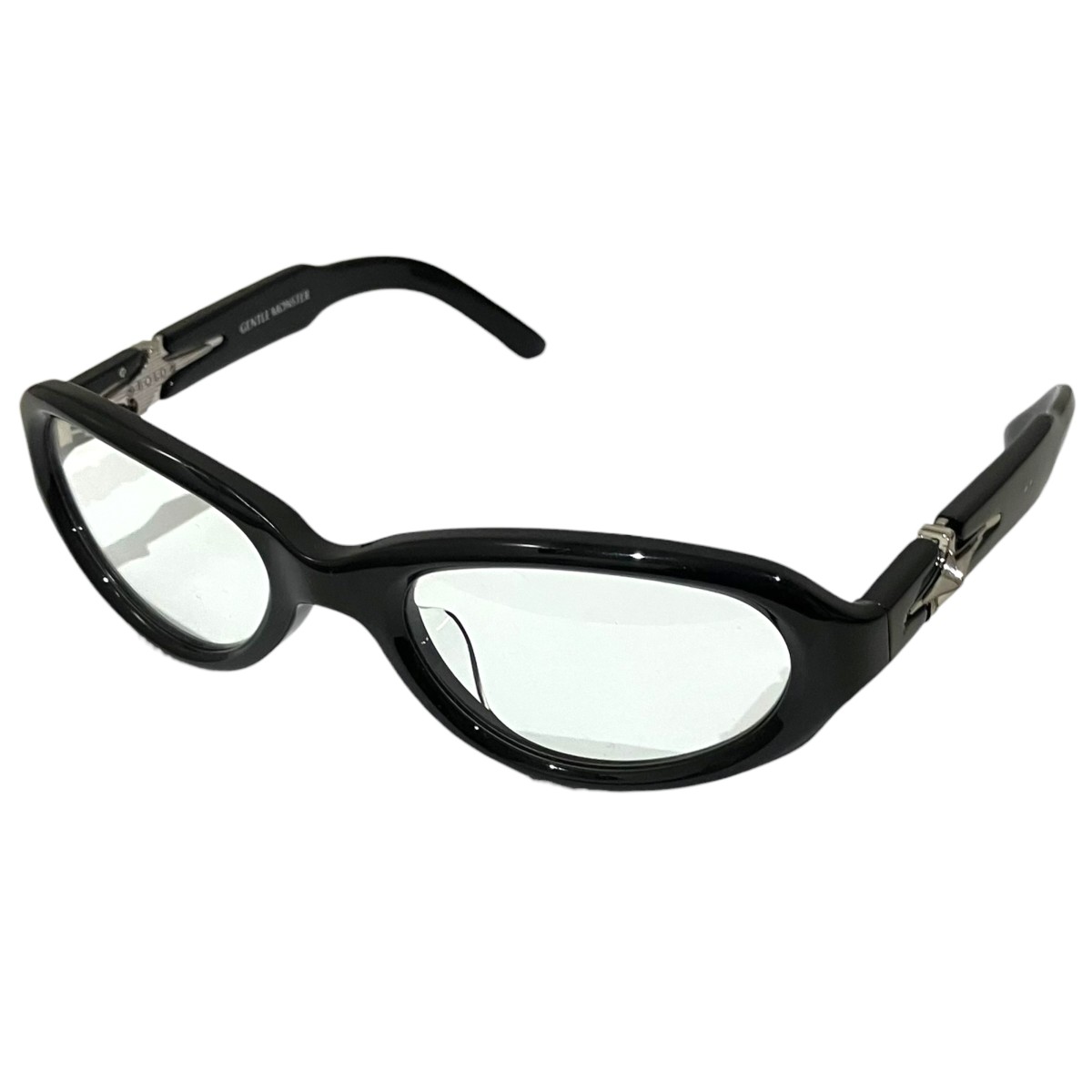 【中古】GENTLE MONSTER 黒眼鏡 SOMA-01 黒いこと 大きさ：56□22-136 【210526】（ジェントルモンスター）