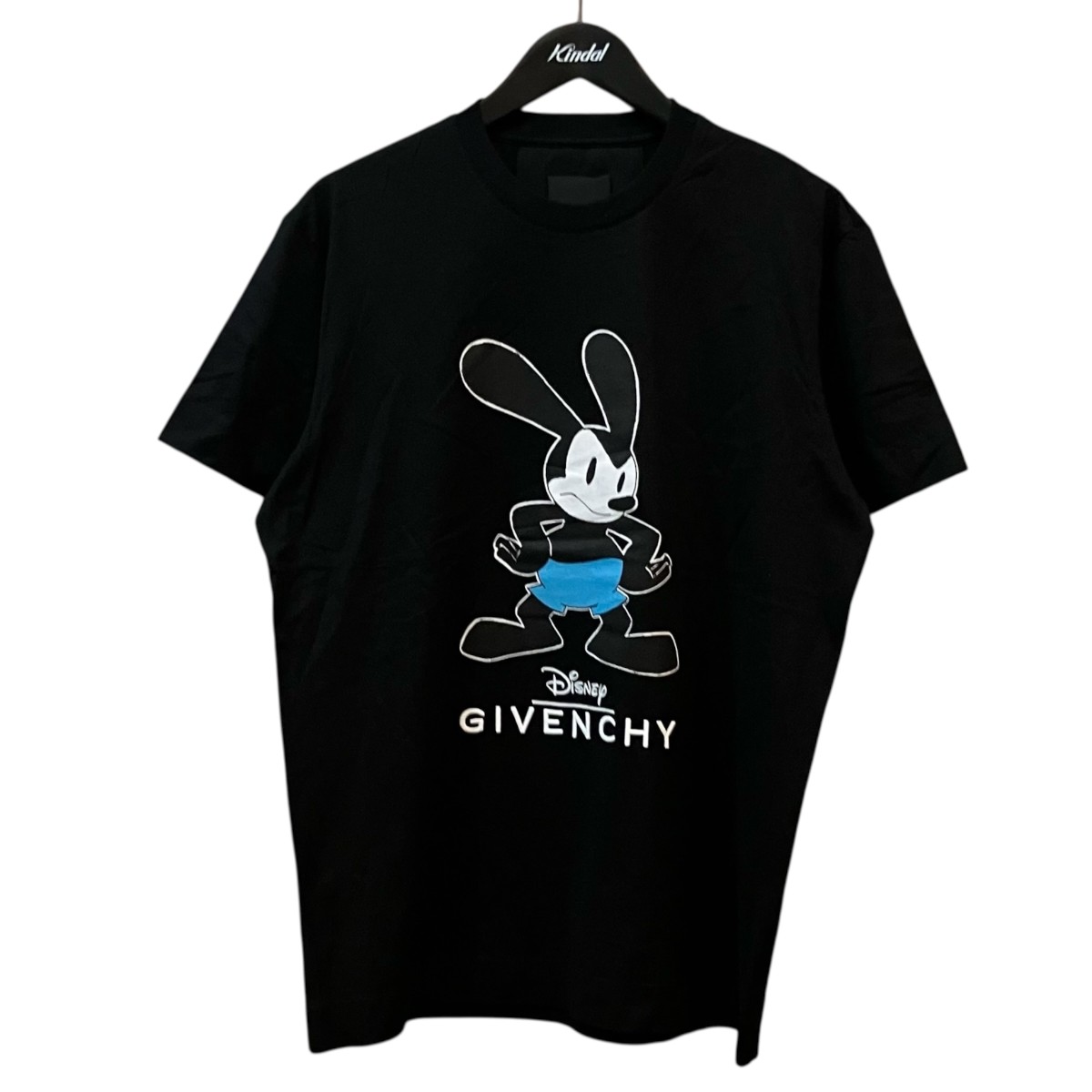 【中古】GIVENCHY&times;DisneyプリントTシャツ ブラック サイズ：L【価格見直し】｜ブランド古着のカインドオル