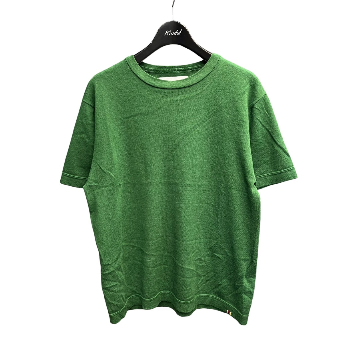 【中古】extreme cashmere X Cuba 編み物ティーシャツ 8677-343-0038 緑であること 大きさ：- 【210526】（エクストリームカシミヤ）