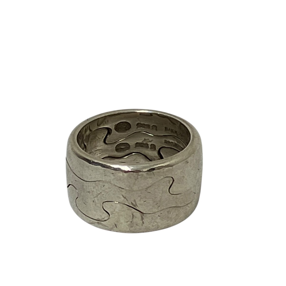【中古】Georg Jensen FUSION 輪っか 大きさ：11号 【220526】（ジョージジェンセン）